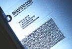 Brandovi.com - studio brandingowe | print | Brandovi.com plastik | Brandovi.com  Autopromocja | bilety wizytowe transparentne  2012 